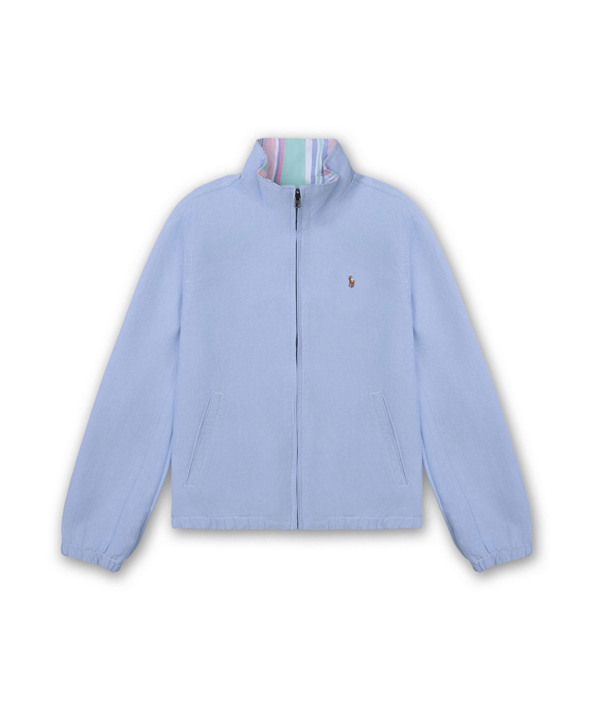 폴로 랄프 로렌 칠드런(POLO RALPH LAUREN CHILDREN) 리버시블 코튼 옥스포드 재킷-멀티 컬러