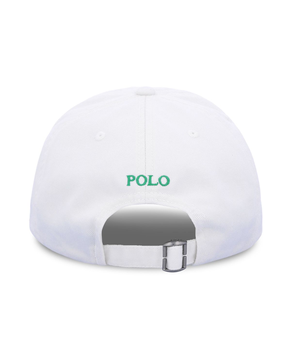 폴로 랄프 로렌 칠드런(POLO RALPH LAUREN CHILDREN) 로고 코튼 트윌 볼 캡-화이트