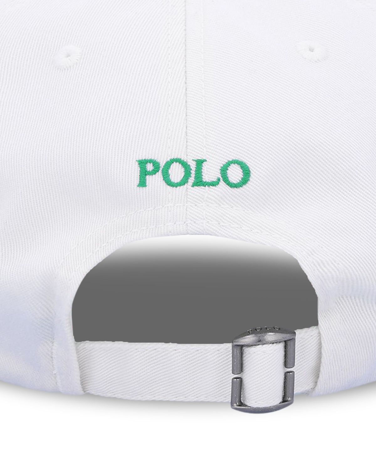 폴로 랄프 로렌 칠드런(POLO RALPH LAUREN CHILDREN) 로고 코튼 트윌 볼 캡-화이트