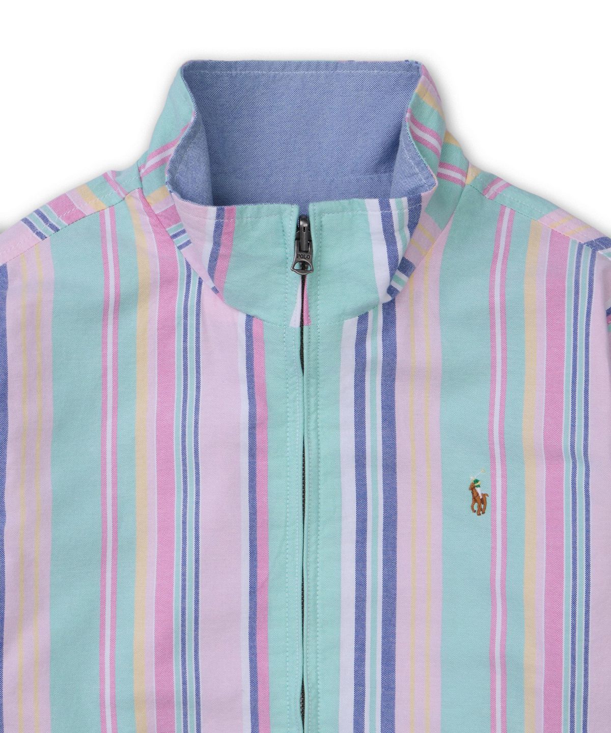 폴로 랄프 로렌 칠드런(POLO RALPH LAUREN CHILDREN) 리버시블 코튼 옥스포드 재킷-멀티 컬러