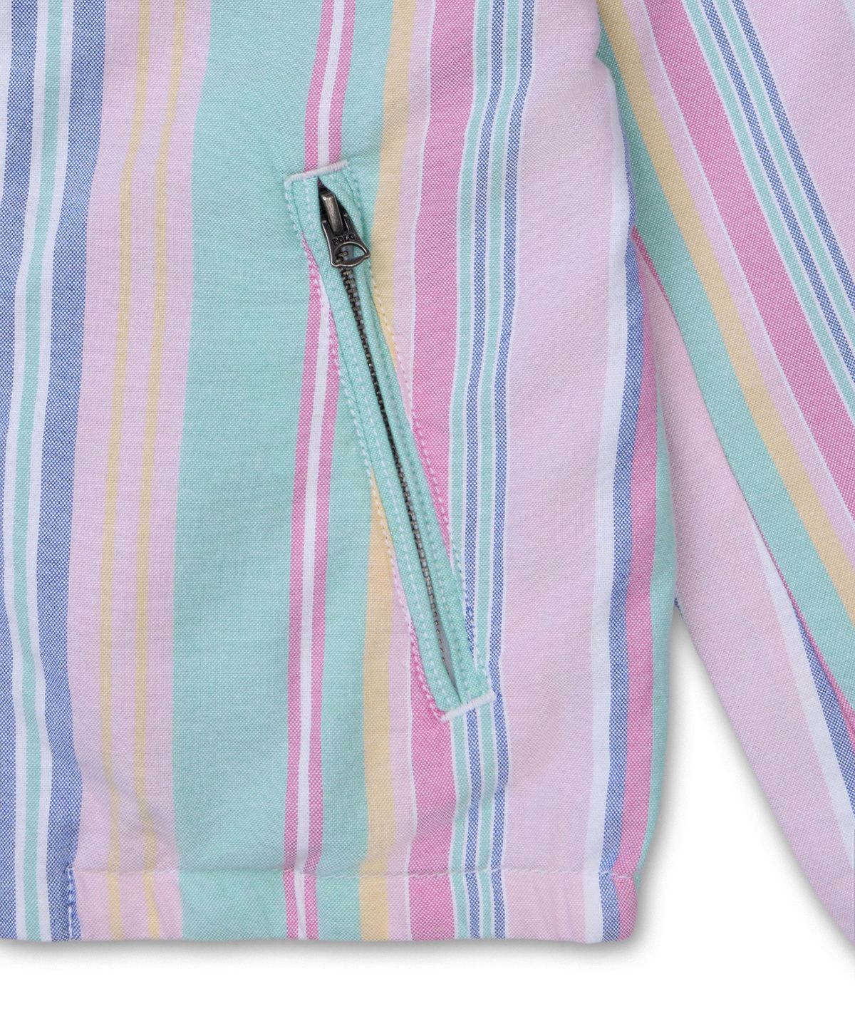 폴로 랄프 로렌 칠드런(POLO RALPH LAUREN CHILDREN) 리버시블 코튼 옥스포드 재킷-멀티 컬러