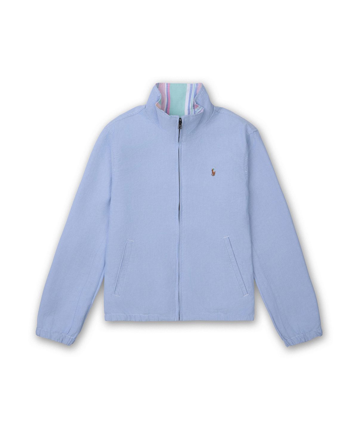 폴로 랄프 로렌 칠드런(POLO RALPH LAUREN CHILDREN) 리버시블 코튼 옥스포드 재킷-멀티 컬러