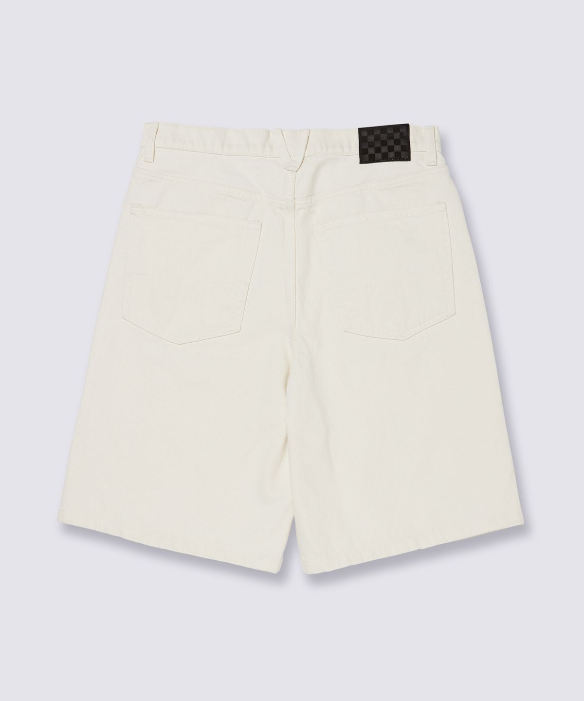 반스(VANS) 체크-5 배기 데님 쇼트 - 마시멜로우 / VN000C9VFS81