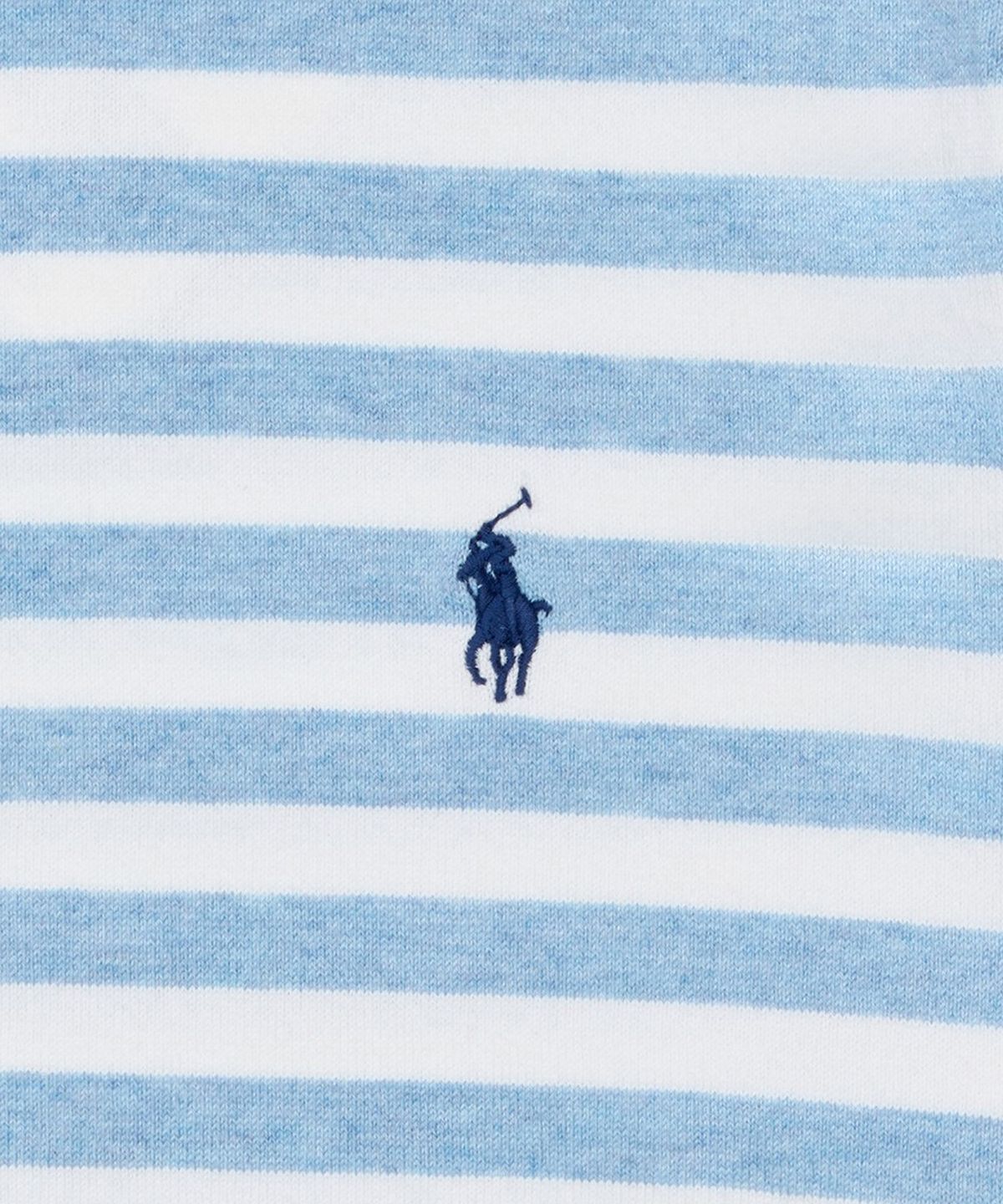 폴로 랄프 로렌(POLO RALPH LAUREN) [W]스트라이프 숏 슬리브 스웨터-블루