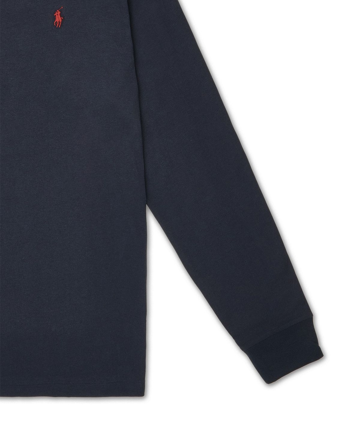 폴로 랄프 로렌(POLO RALPH LAUREN) 클래식핏 저지 롱 슬리브 티셔츠-네이비