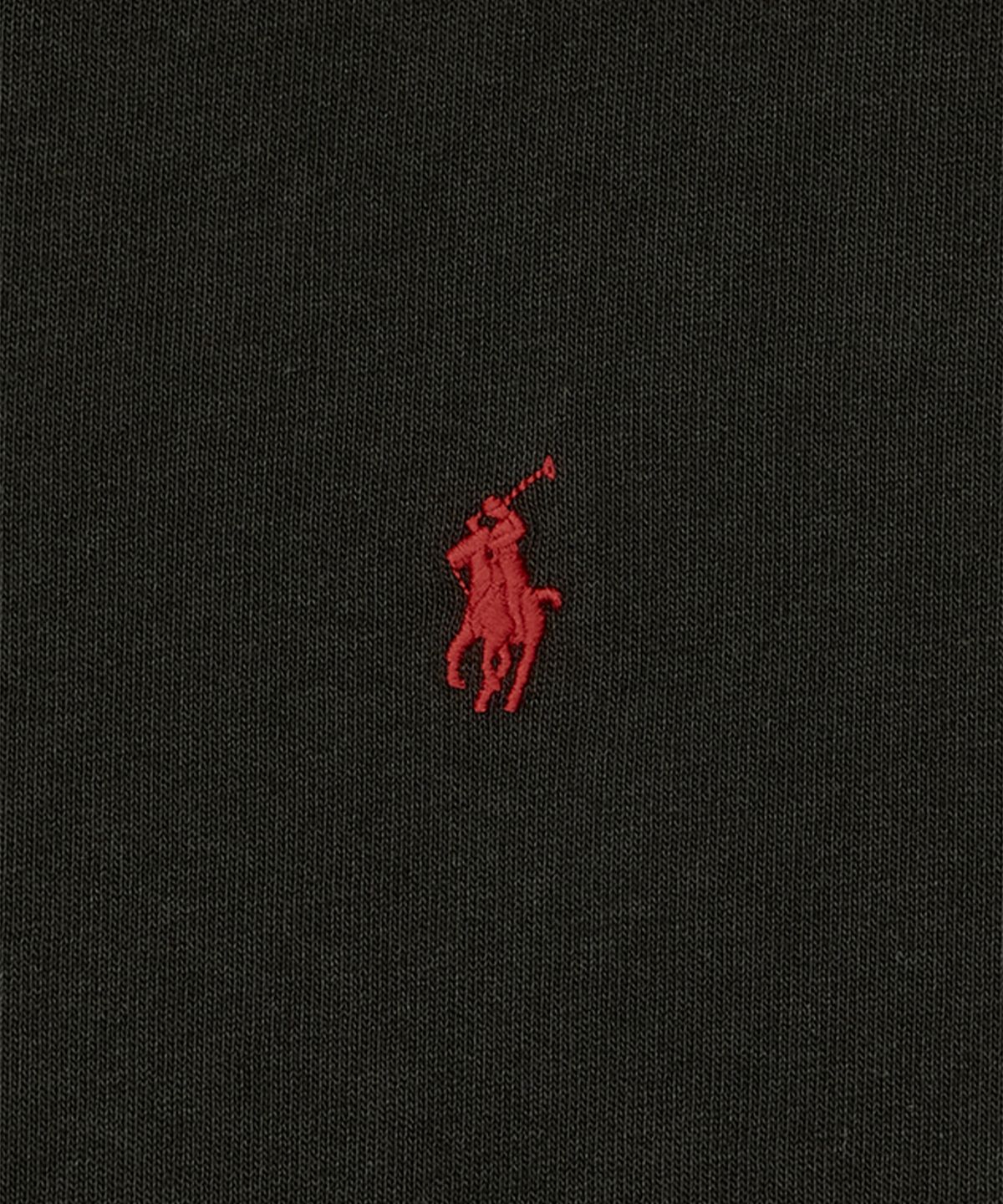 폴로 랄프 로렌(POLO RALPH LAUREN) 클래식핏 헤비웨이트 저지 티셔츠-블랙