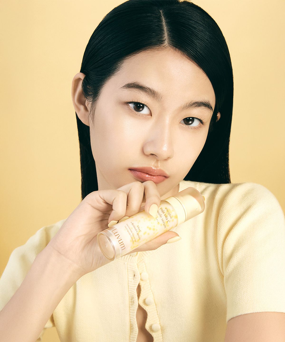 러븀(LUVUM) 애프터글로우 유자 비타 C 캡슐세럼 30ml