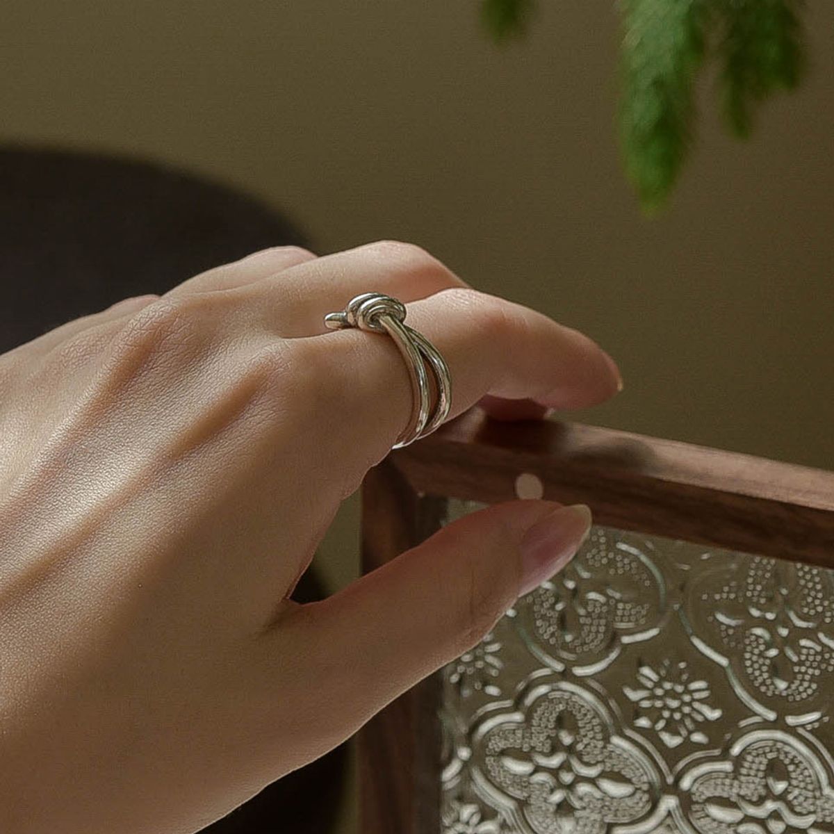 레트로핑거(RETROFINGER) silver925 Unbal Knotted #SR26
