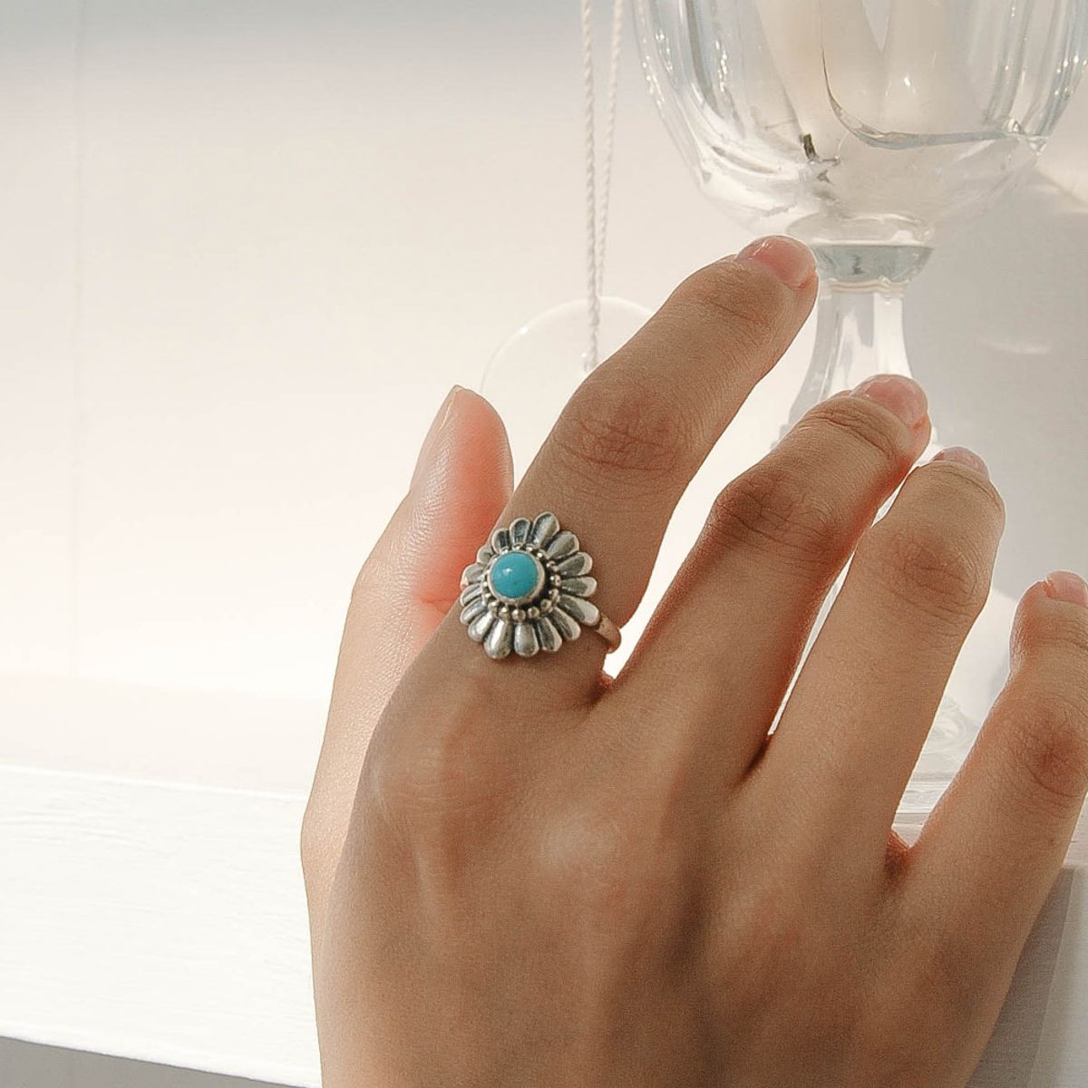 레트로핑거(RETROFINGER) silver925 Peacock #SR98