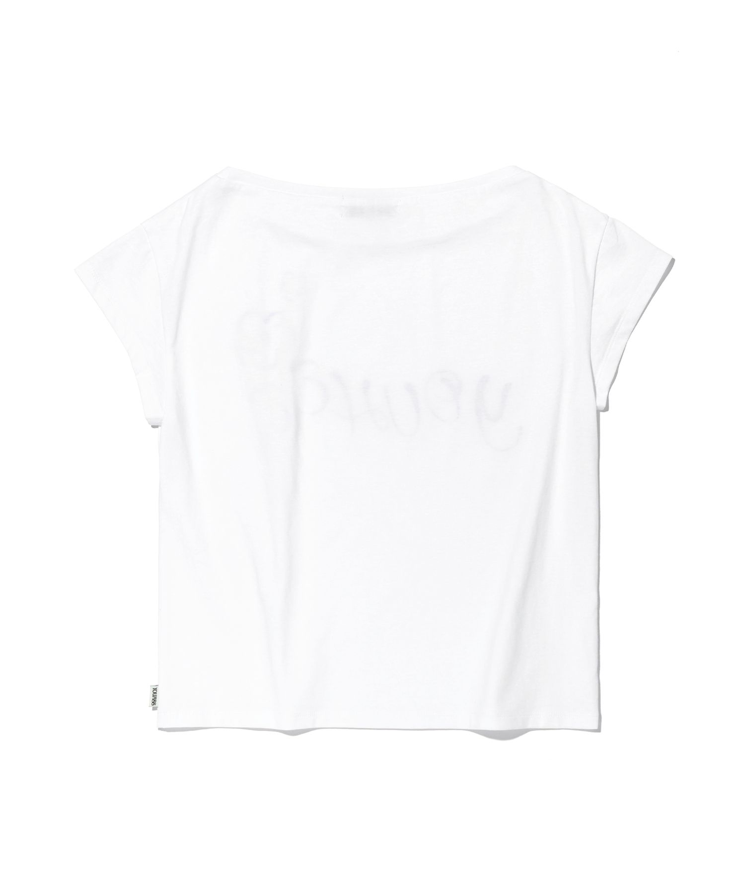 Tシャツ・カットソー [YOUHEE] OFF-SHOULDER T-SHIRTS WHITE MUSINSA公式 | YOUHEE OFF-SHOULDER T-SHIRTS WHITE