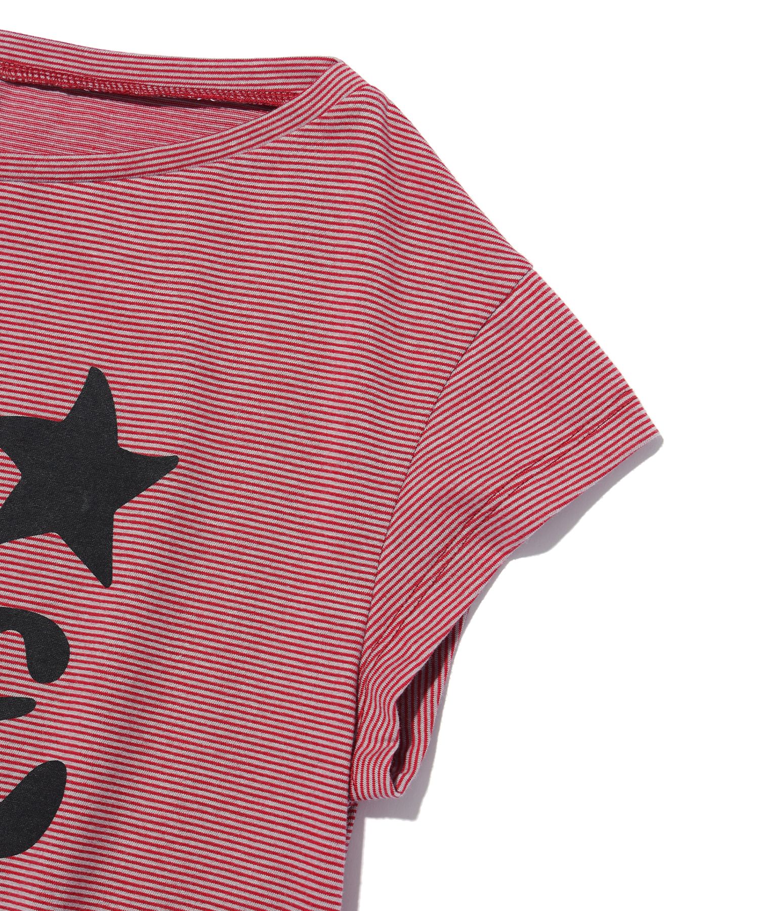Tシャツ・カットソー [YOUHEE] OFF-SHOULDER T-SHIRTS RED MUSINSA | YOUHEE OFF-SHOULDER T-SHIRTS RED