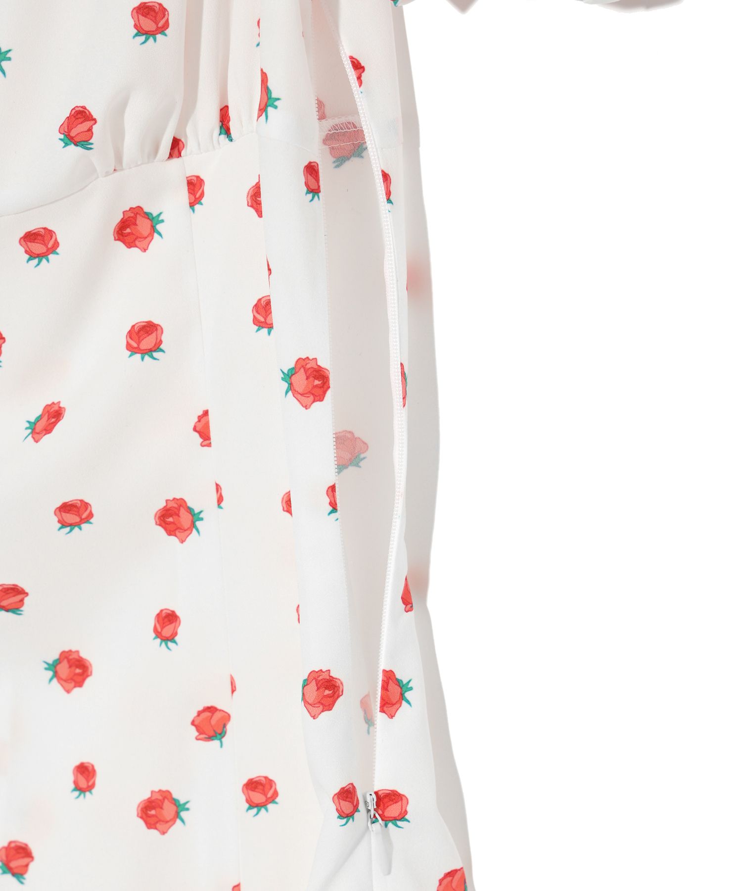 ★YOUHEE★FLOWER PATTERN PUFF DRESS MUSINSA | YOUHEE FLOWER PATTERN PUFF DRESS WHITE
