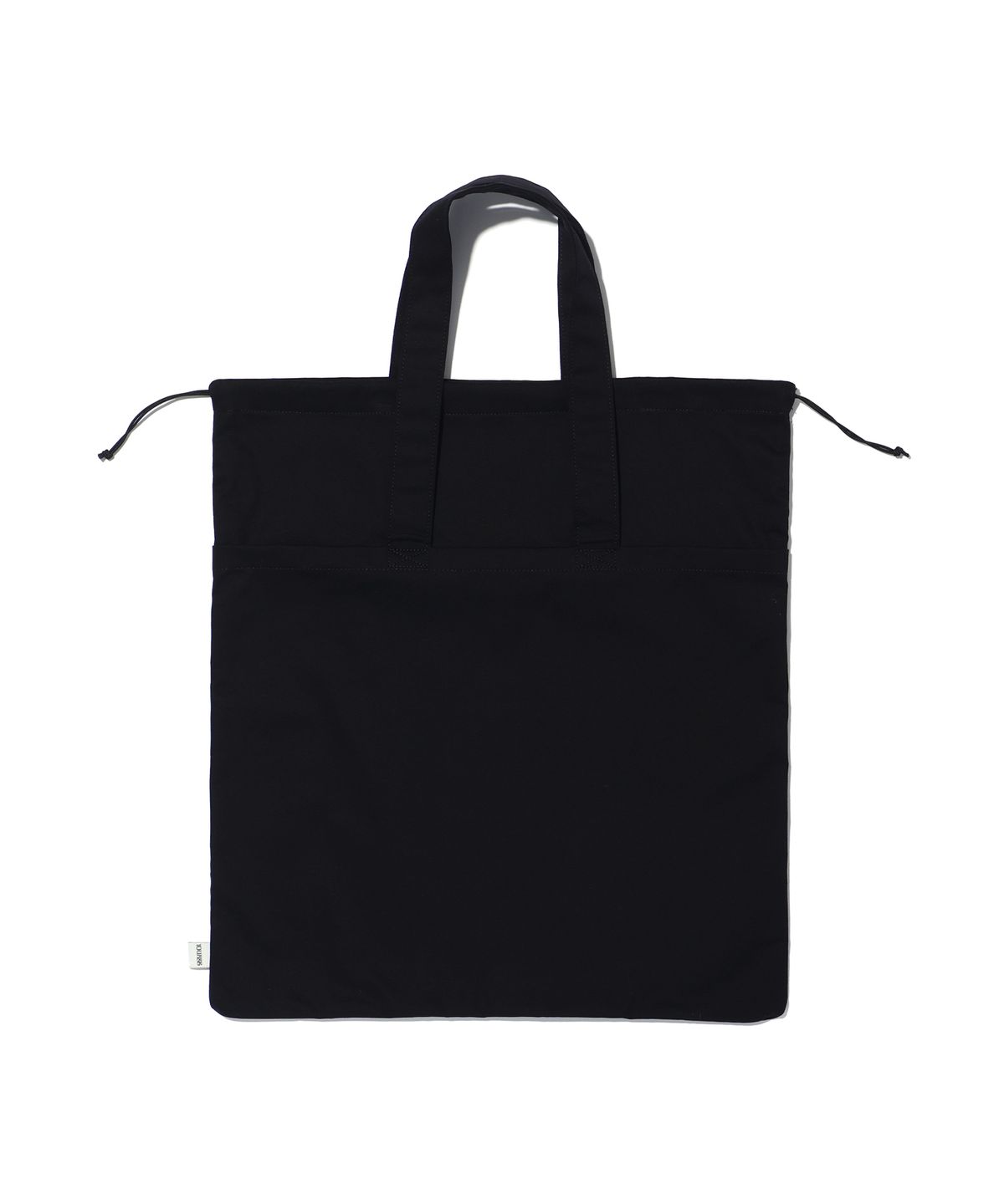 유희(YOUHEE) 2WAY COTTON BIG BAG BLACK