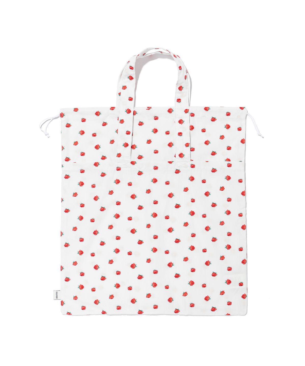 유희(YOUHEE) 2WAY COTTON BIG BAG WHITE