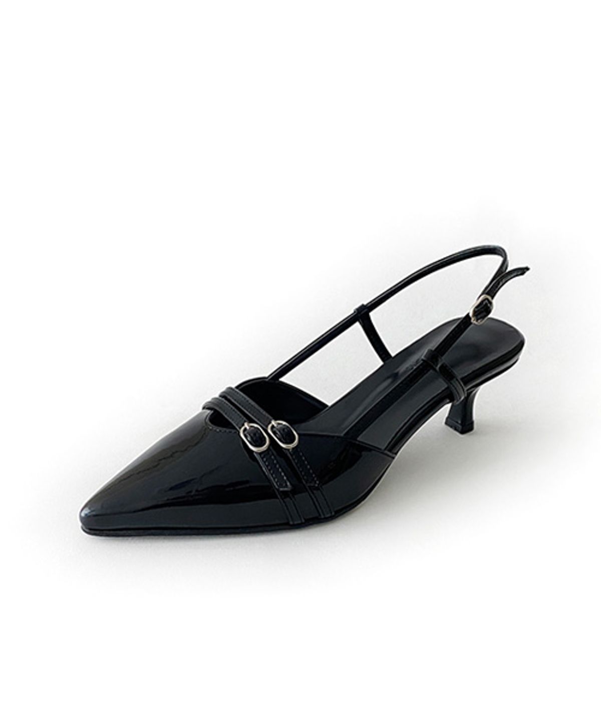 오드리(ODR) 엘로라 슬링백_Black 5/6/7cm ODRD24040
