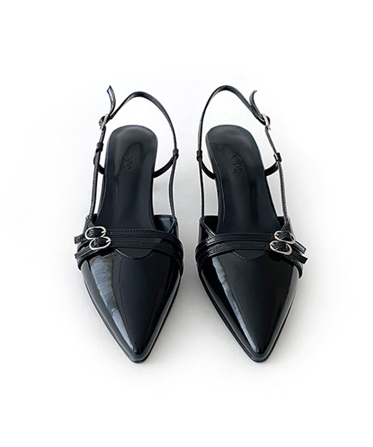 오드리(ODR) 엘로라 슬링백_Black 5/6/7cm ODRD24040