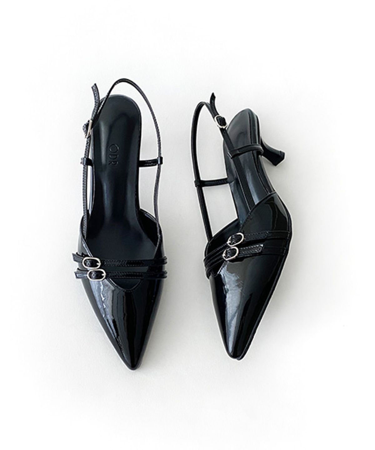 오드리(ODR) 엘로라 슬링백_Black 5/6/7cm ODRD24040