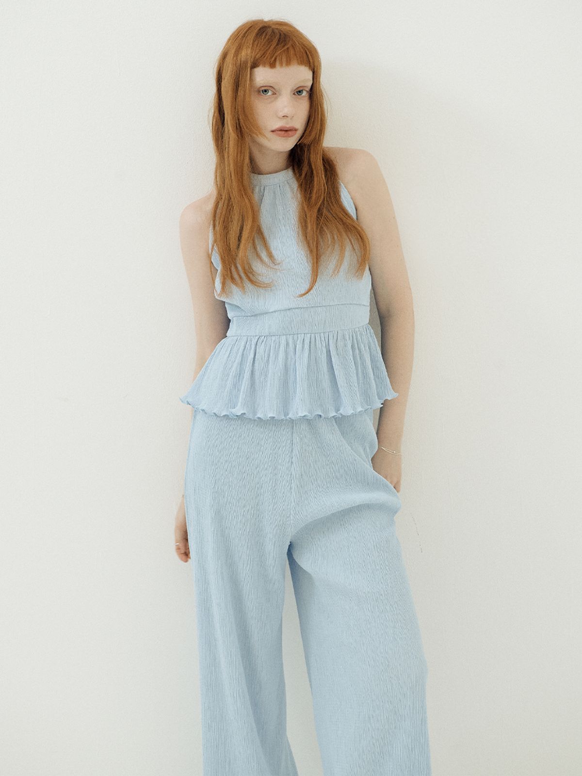 비아락테아(VIA LACTEA) Navi Sleeveless Top