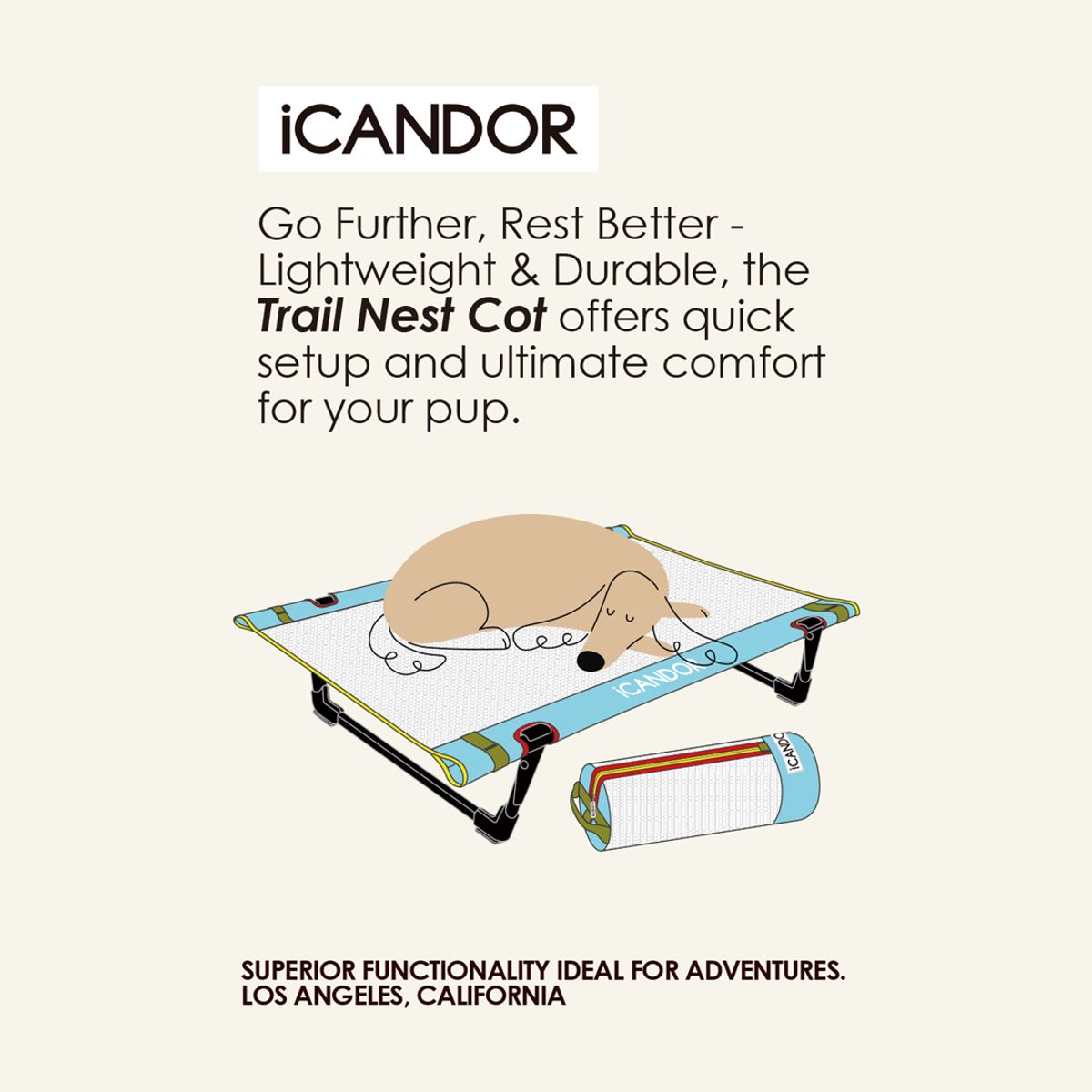 아이캔더(ICANDOR) 트레일 네스트 코트