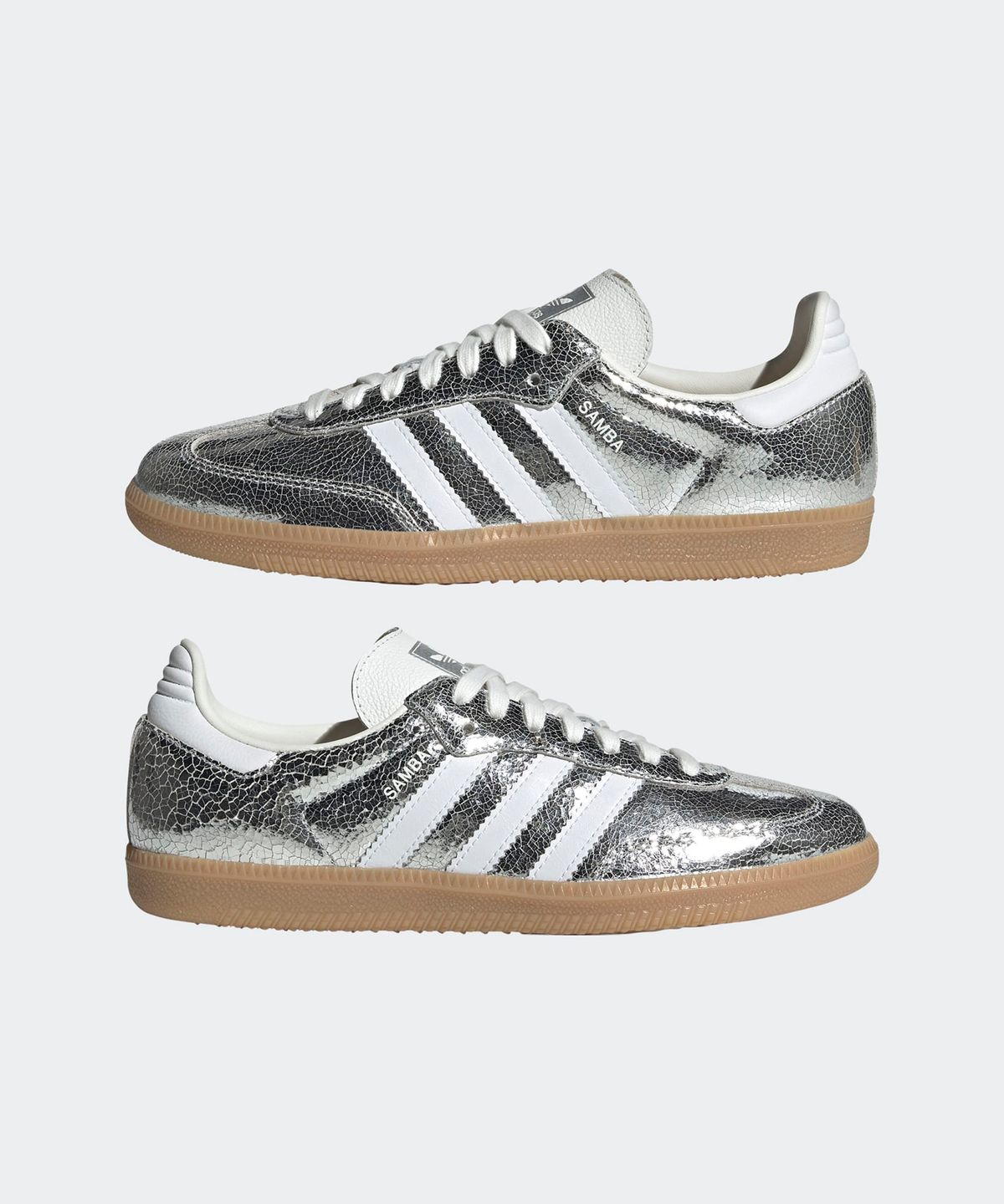 아디다스(ADIDAS) 삼바 OG - 실버:화이트 / JR0035
