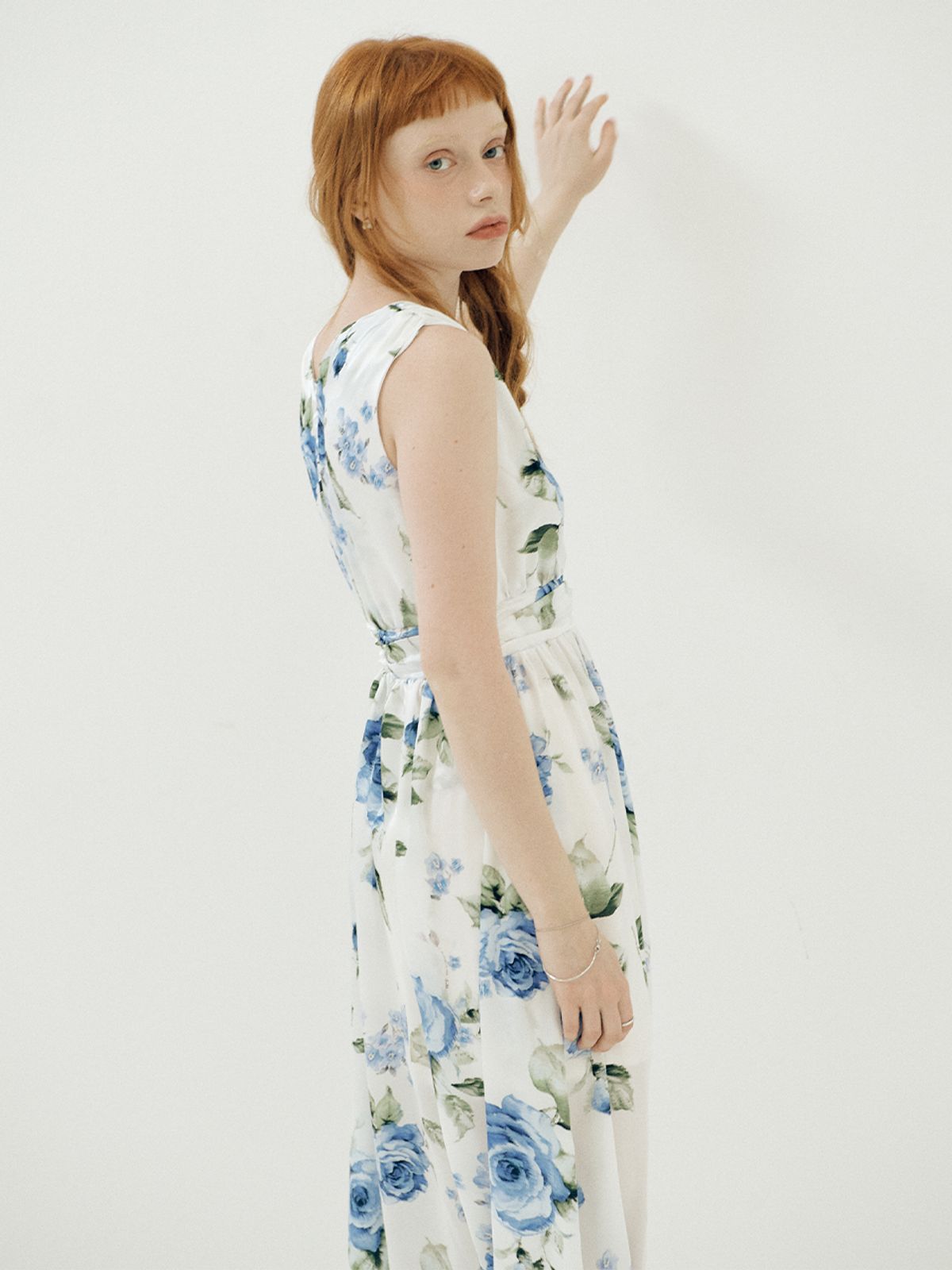 비아락테아(VIA LACTEA) Floral Maxi Dress