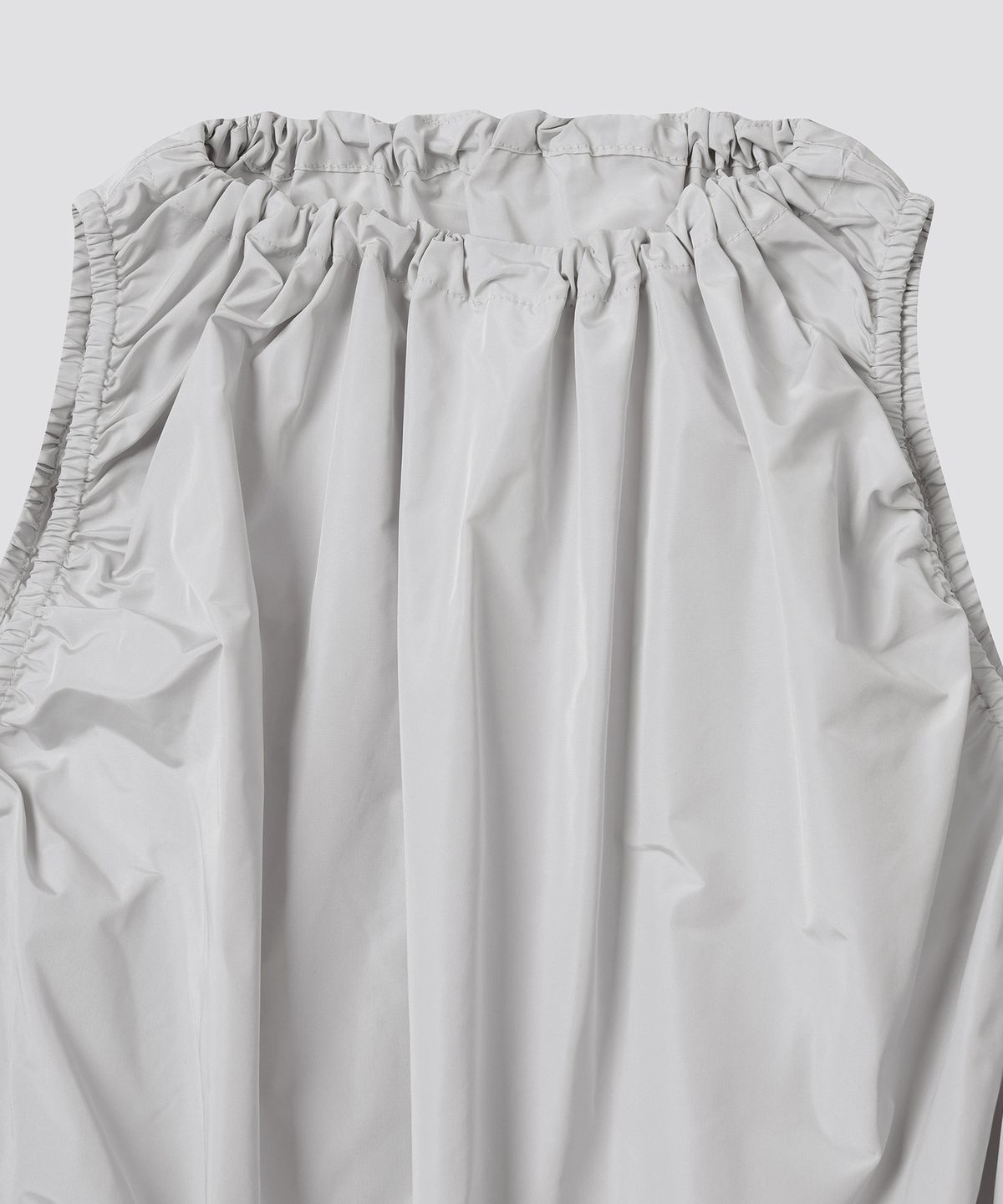 아카이브앱크(ARCHIVEPKE) [Archivepke x Ribbonbit] Haze top(Grey)