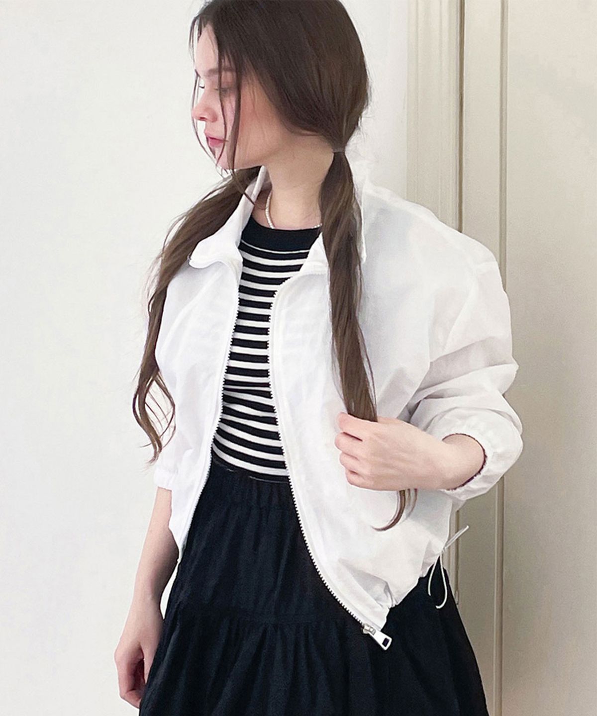 슬로우롤리(SLOWLOLLI) Wind breaker jumper