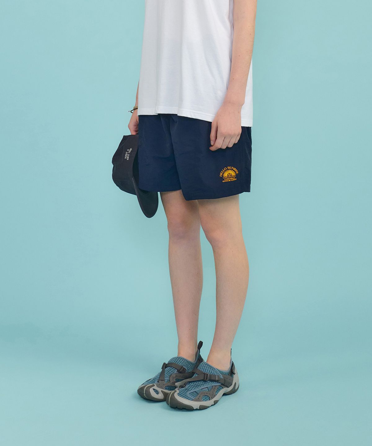 헬로 선라이즈(HELLO SUNRISE) Water Shorts_Navy