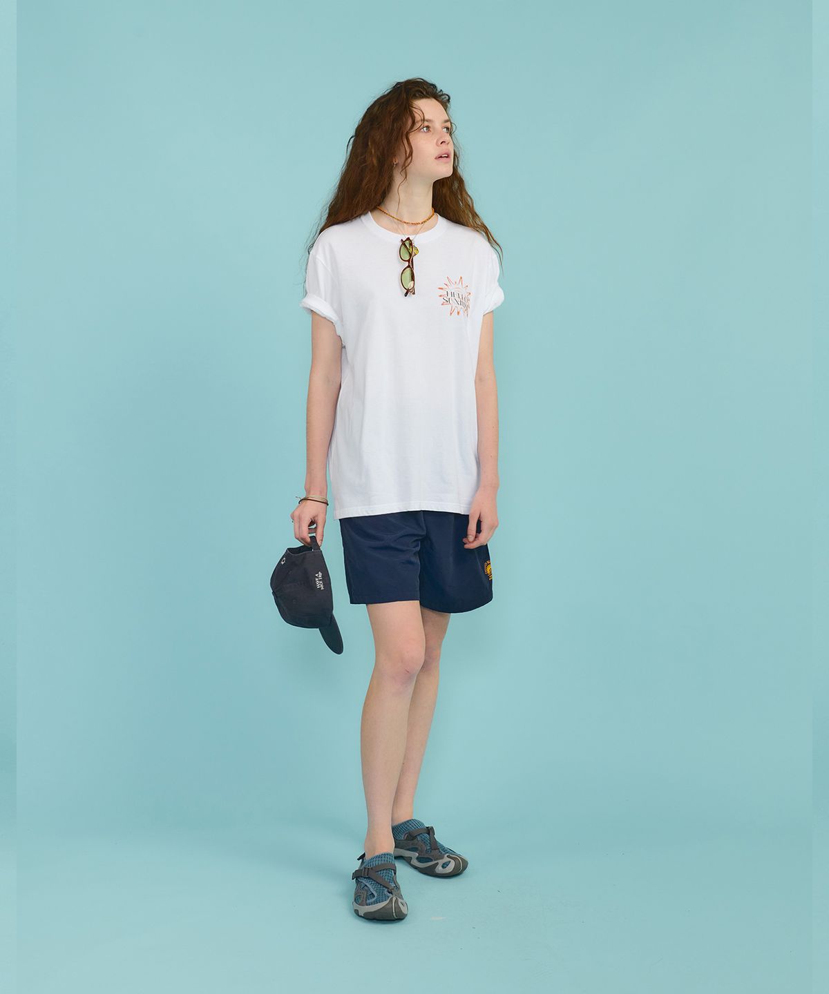 헬로 선라이즈(HELLO SUNRISE) Water Shorts_Navy
