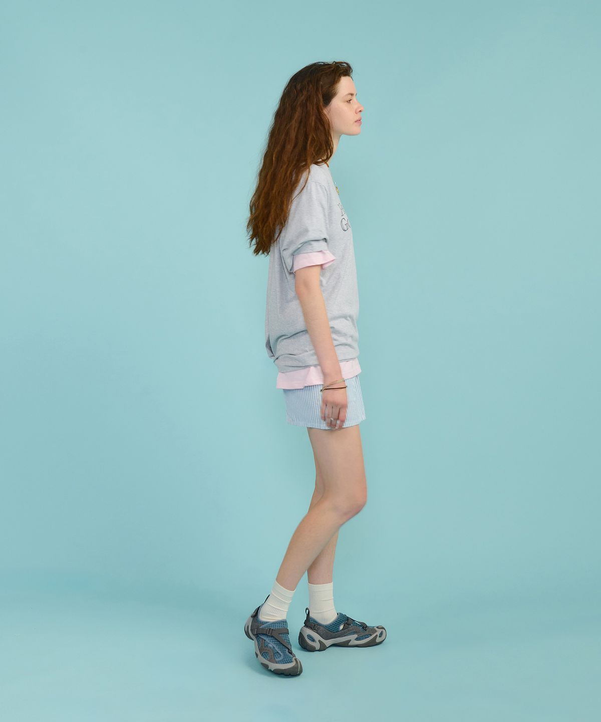 헬로 선라이즈(HELLO SUNRISE) Boxer Shorts(W)_Sky Blue