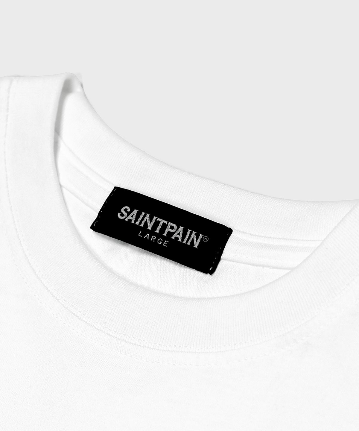 세인트페인(SAINTPAIN) SP 캅 반팔티 화이트