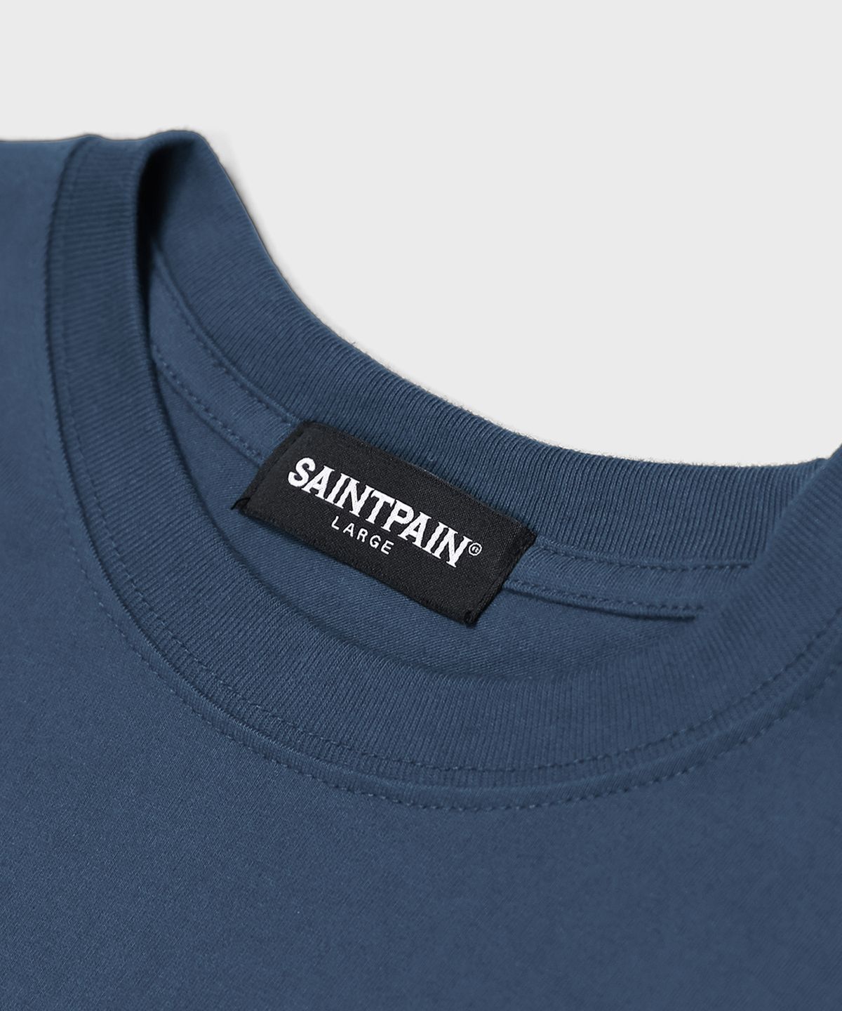 세인트페인(SAINTPAIN) SP 하드웨어 반팔티 네이비