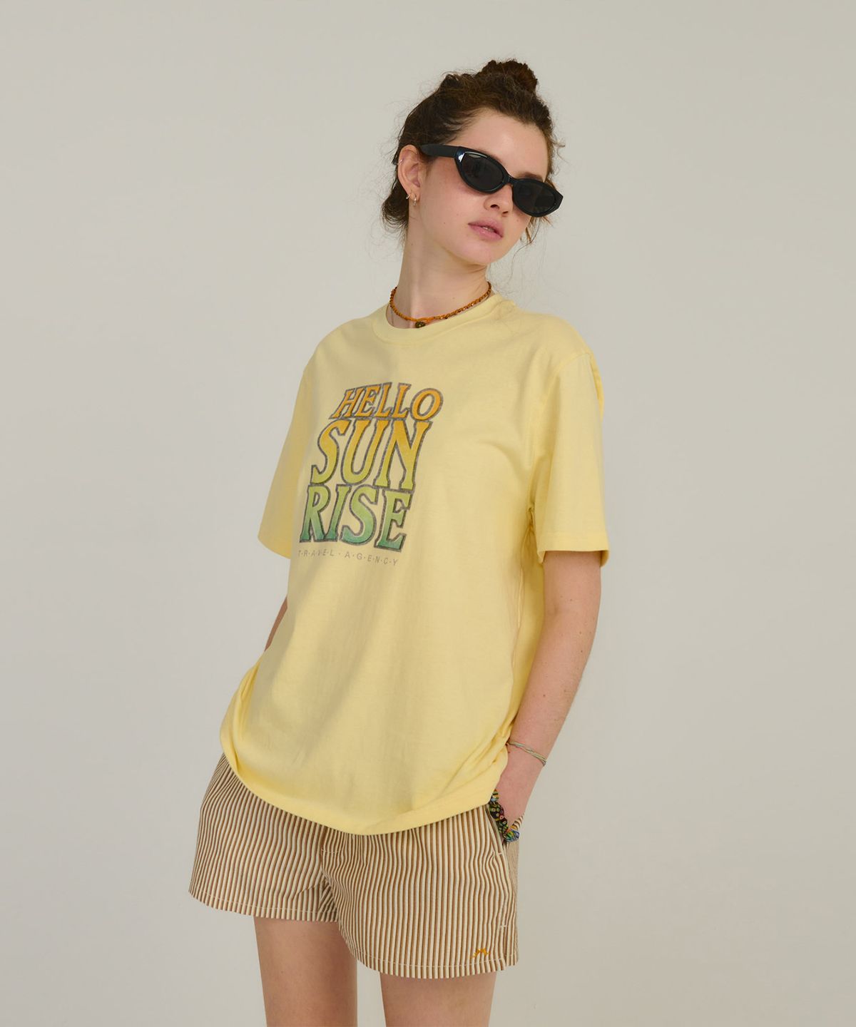헬로 선라이즈(HELLO SUNRISE) Boxer Shorts(W)_Brown