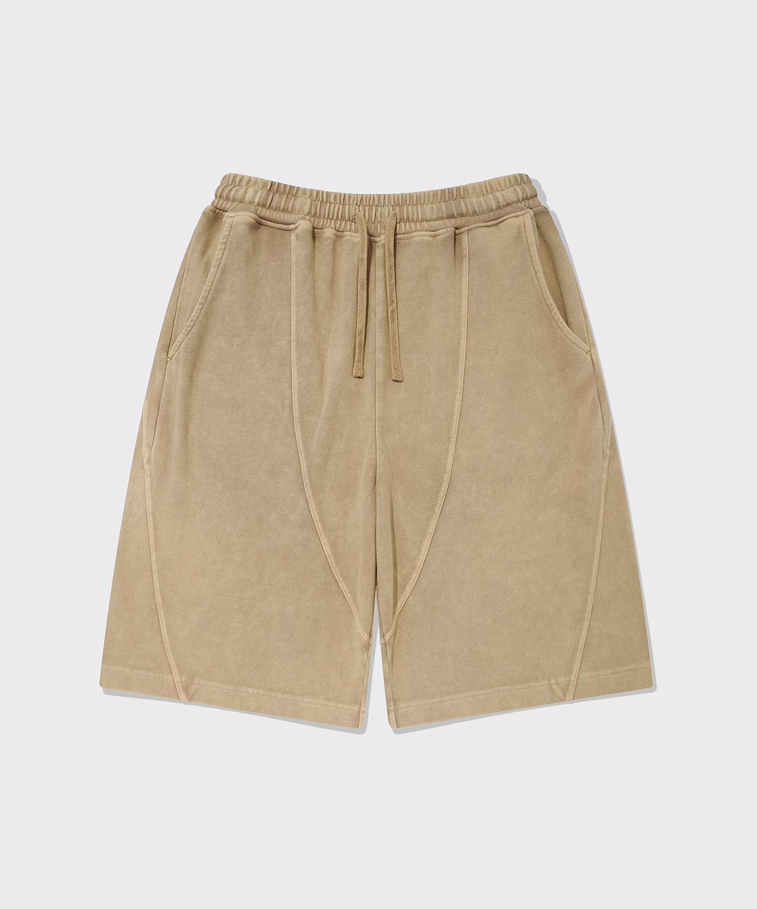 [SAINTPAIN]★25SS★CURVED PIGMENT SWEAT SHORTS★関税込 MUSINSA | SAINTPAIN SP Curved Pigment Sweatshorts Charcoal