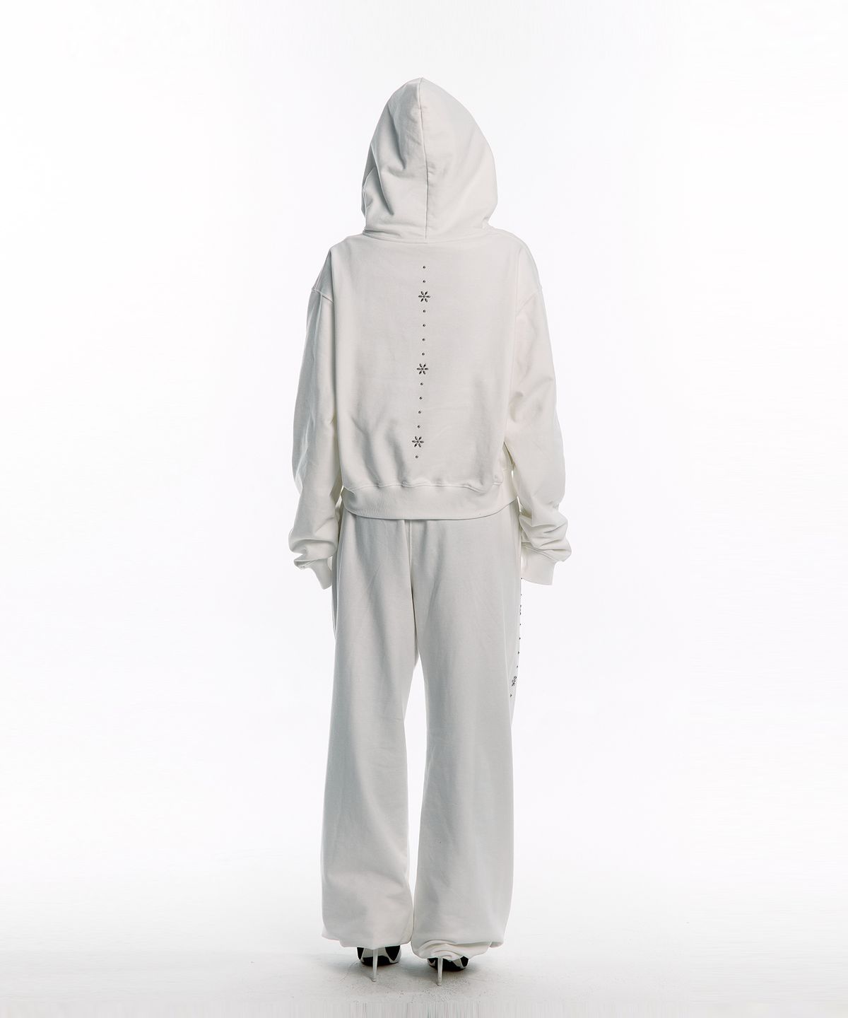 카시코(KASHIKO) Kashiko Comfy : Monk Trousers White