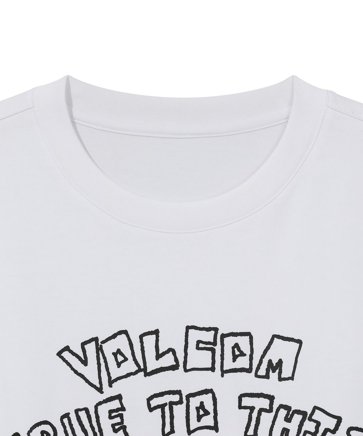 볼컴(VOLCOM) 드로잉 어센틱 티셔츠 (화이트)