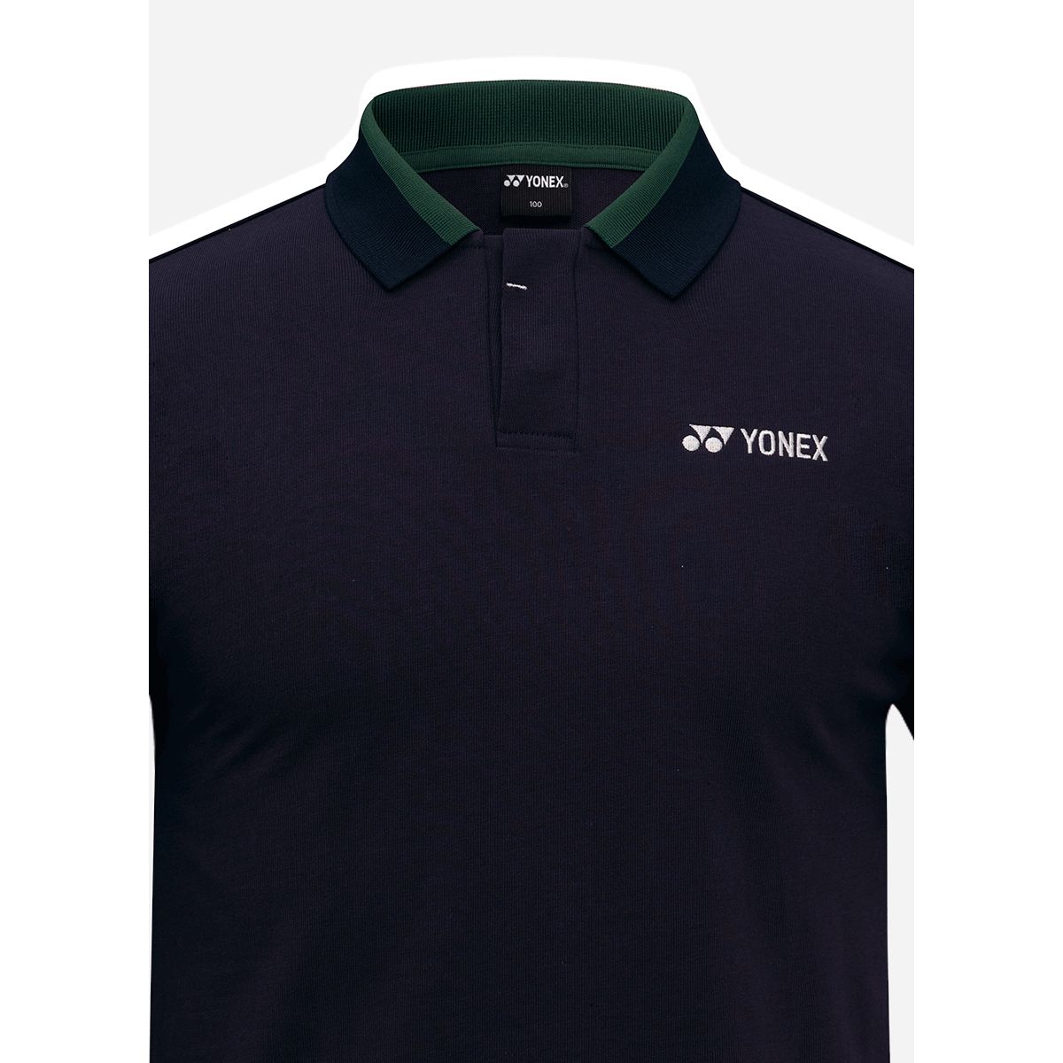 요넥스(YONEX) 251TS066U 미드나잇 블랙 공용 코튼 반팔 카라 티셔츠