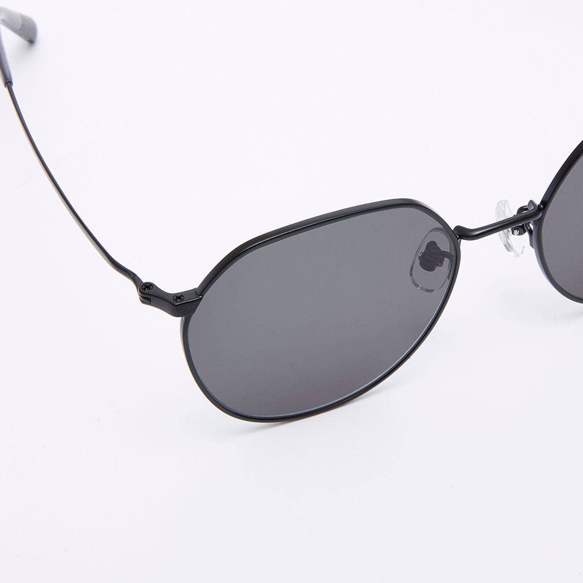 알로아이웨어(ALO EYEWEAR) [Air Titanium] AL2501 0909M 에어티타늄 판토 블랙 선글라스