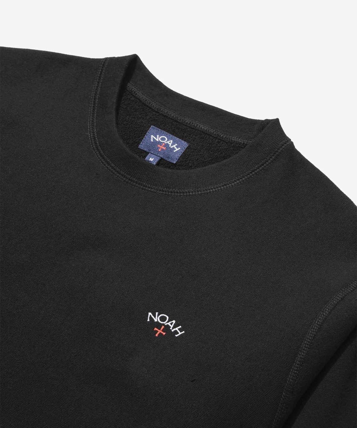 노아(NOAH) (U) 클래식 크루넥 블랙 CLASSIC CREWNECK BLACK