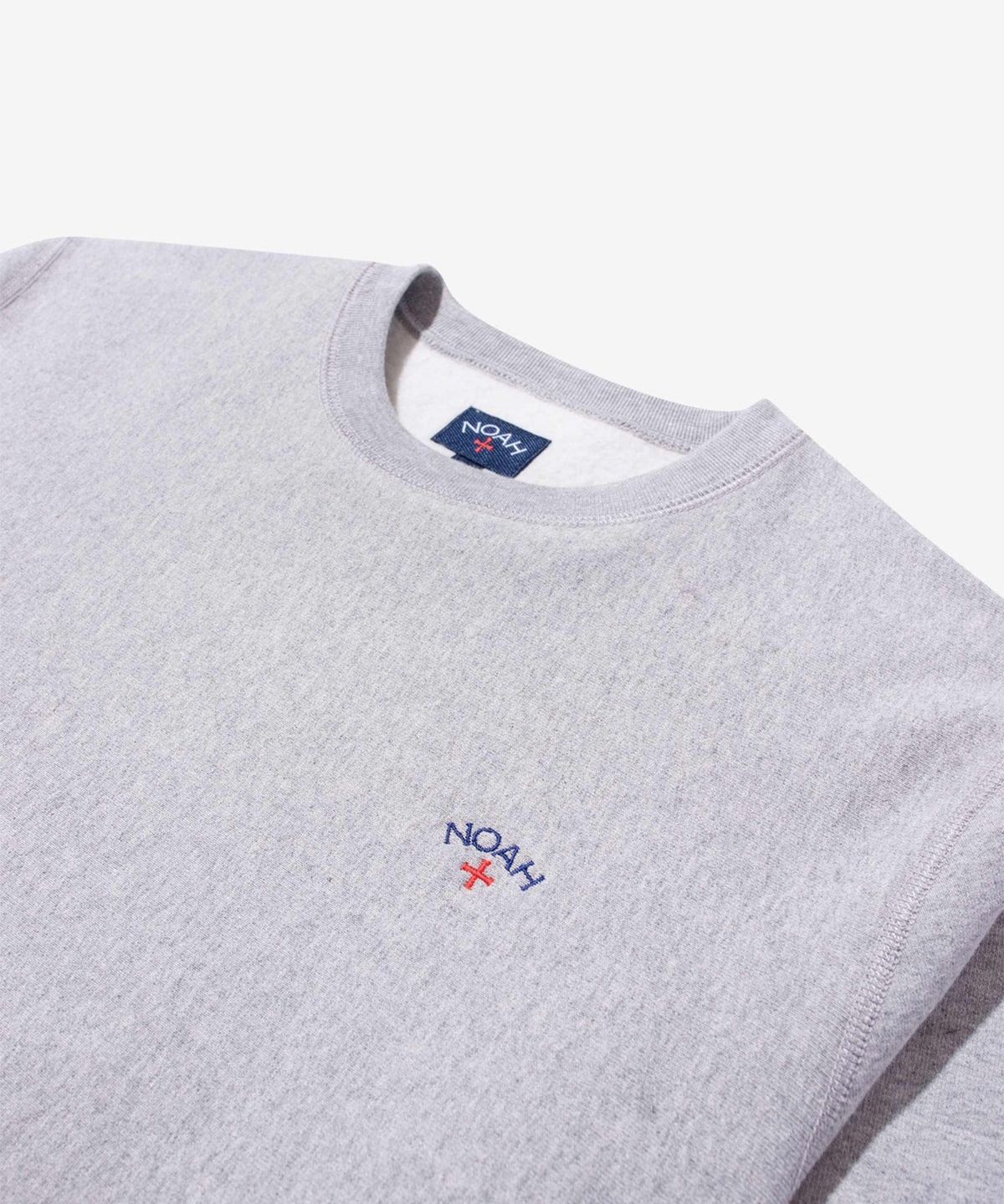 노아(NOAH) (U) 플리스 클래식 크루넥 헤더 그레이 FLEECE CLASSIC CREWNECK HEATHER GREY