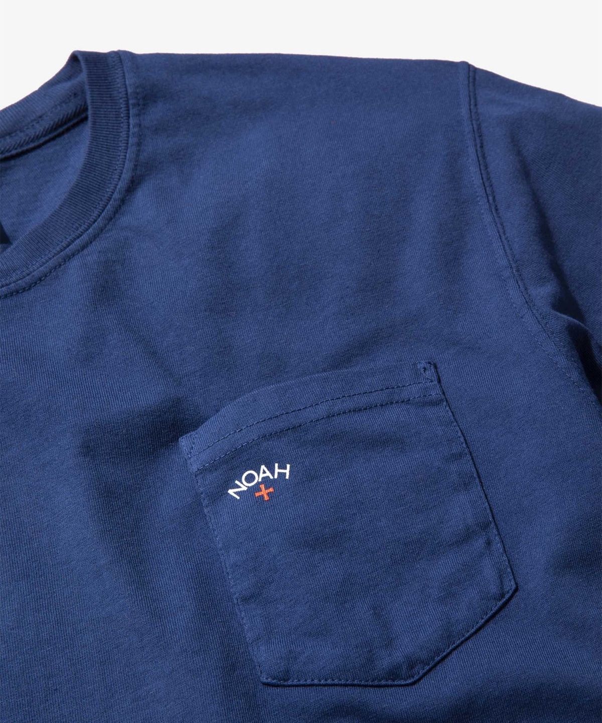 노아(NOAH) (U) 코어 로고 포켓 티 네이비 CORE LOGO POCKET TEE NAVY