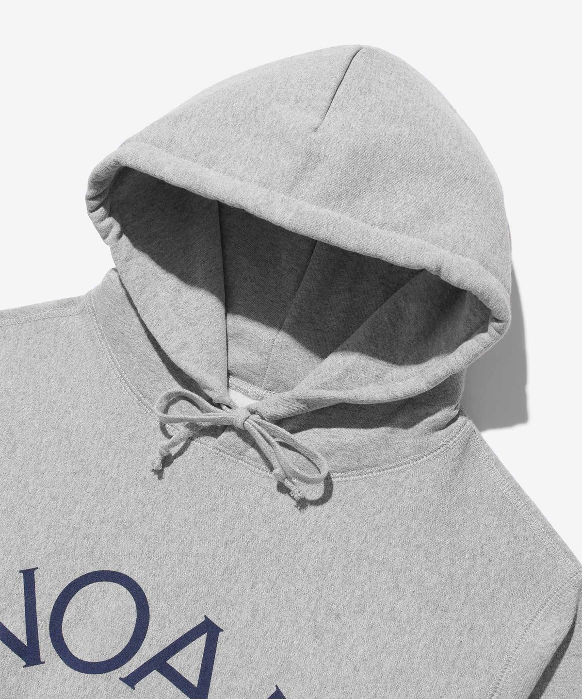노아(NOAH) (U) 윙 풋 코어 로고 후디 헤더 그레이 WING FOOT CORE LOGO HOODIE HEATHER GREY