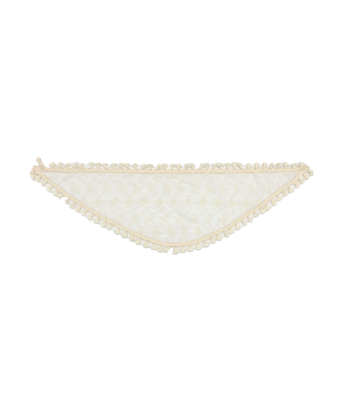 루루서울(LOULOUSEOUL) Floral Tassel Bonnet (Beige)