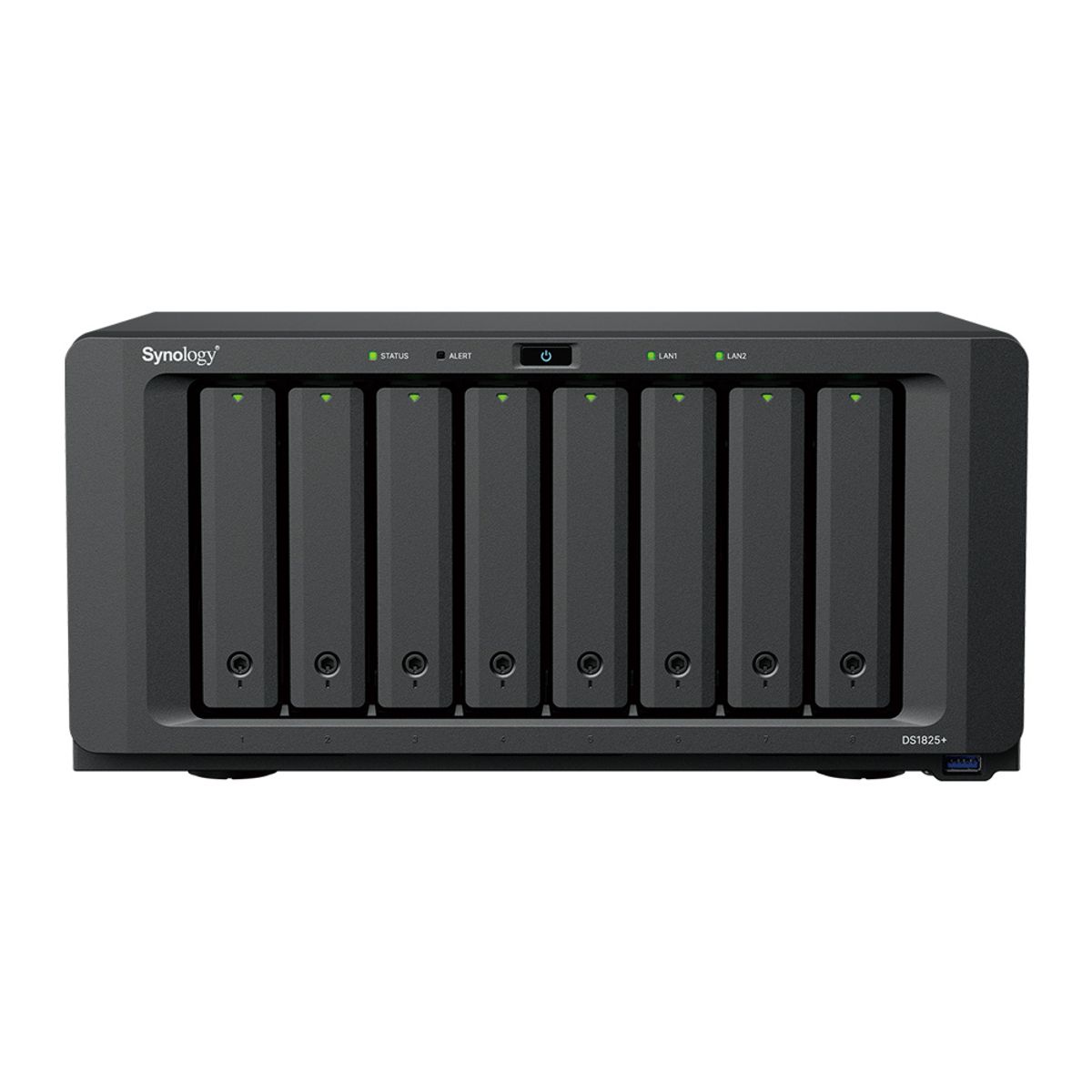 시놀로지(SYNOLOGY) 나스 DS1825+ (8베이) 기업용 NAS 케이스 (하드미포함)
