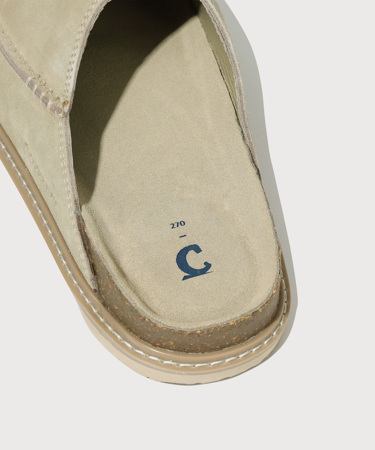 커버낫(COVERNAT) 코르크 슬라이드 Sand Beige