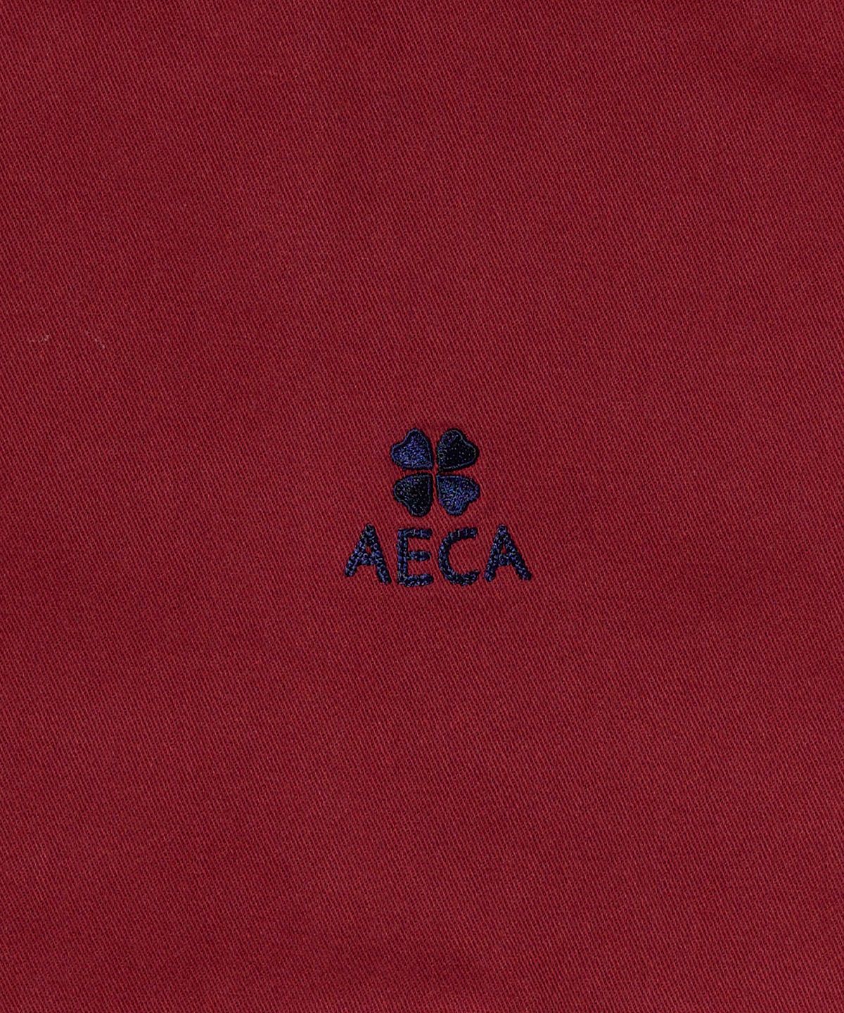 에이카화이트(AECA) AECA WASHED CLOVER BAYPORT JACKET-BURGUNDY