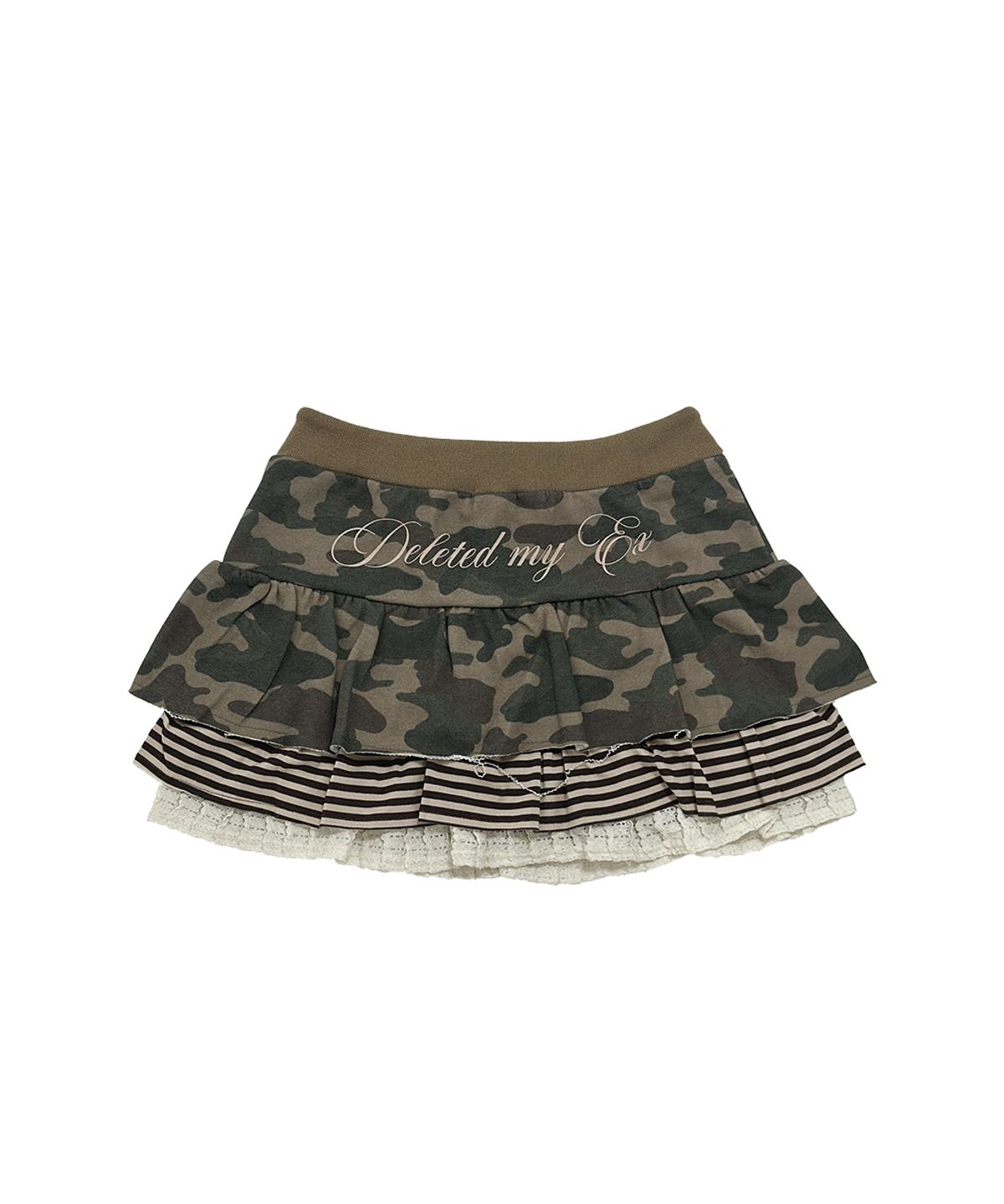 그레일즈(GRAILZ) CAMO LAYERED SKIRT [CAMO]