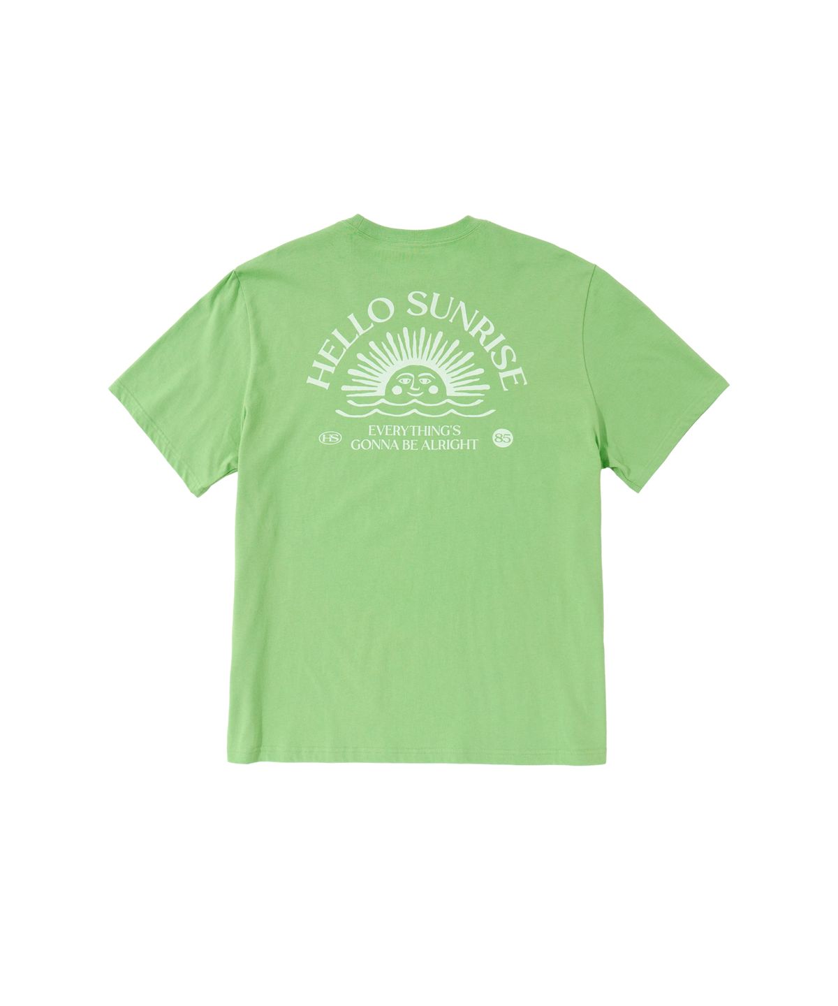 헬로 선라이즈(HELLO SUNRISE) Mini OG Logo Tee_Light Green