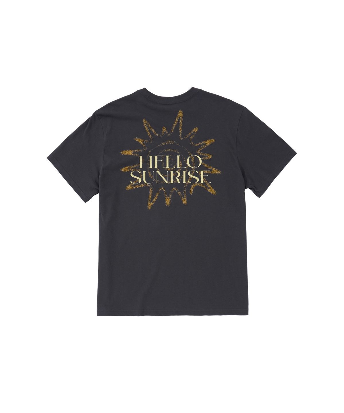 헬로 선라이즈(HELLO SUNRISE) HS Sunburst Icon Tee_Charcoal