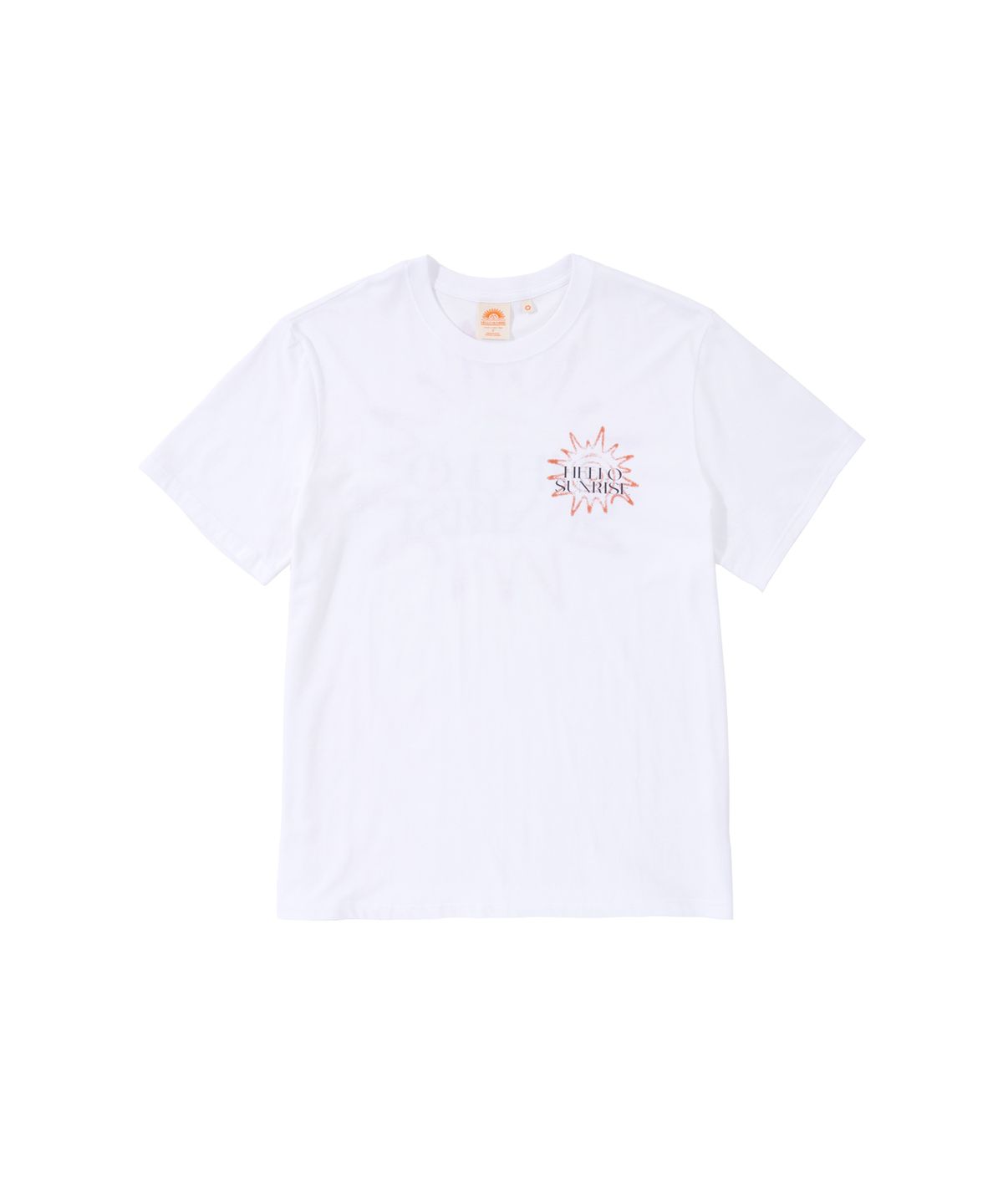 헬로 선라이즈(HELLO SUNRISE) HS Sunburst Icon Tee _White
